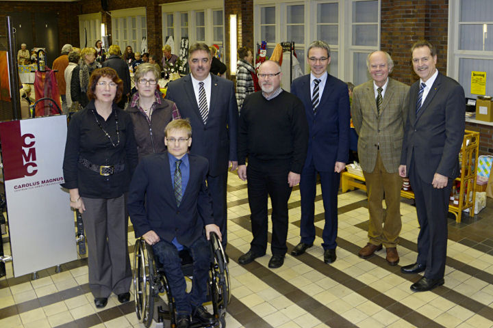 Gabi Jungnitsch, Hildegard Junker, Thomas de Jong, Bernd Krückel, Walter Junker, Wilfried Oellers, Gerd Gudduschat und Wolfgang Jungnitsch (vlnr) - (Foto Toni Stumpf)