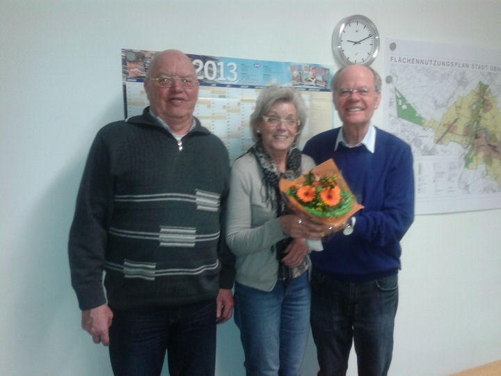 Josef Fröschen, Silvia Gillen und Gerhard Gudduschat