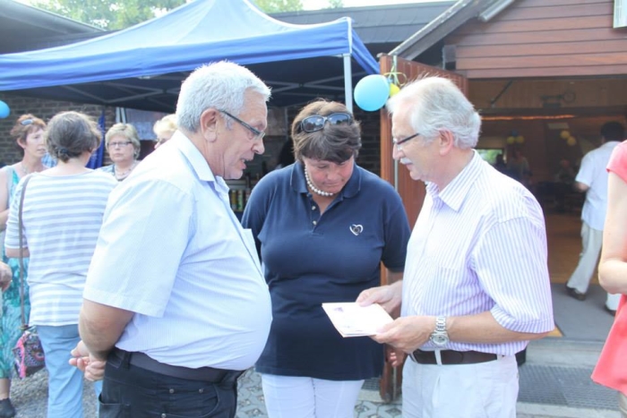 Dietmar Lux, Sabine Verheyen und Günter Weinen