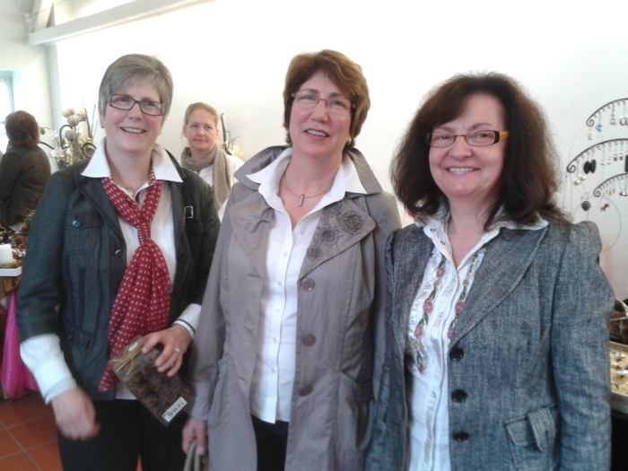 Hilde Junker, Gabi Jungnitsch und Karin Mainke Foto: Walter Junker