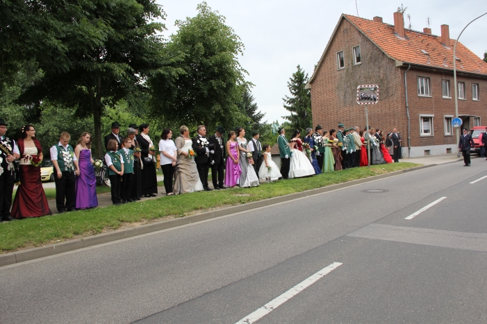 Abnahme der Parade Foto: Walter Junker