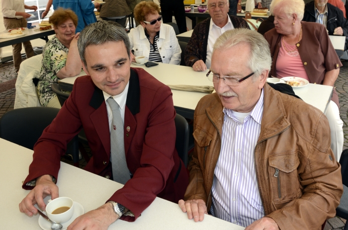 Wilfried Oellers und Günter Weinen Foto: Toni Stumpf