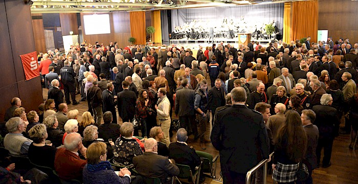 PZ beim Bürgerempfang wieder gut gefüllt Foto: Toni Stumpf