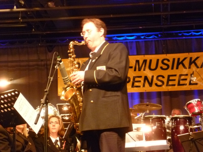 Heinz Lyko - Tenorsaxophon  Foto: Walter Junker