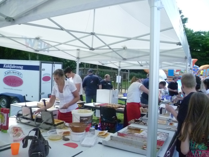 Cafeteria und Getränkestand  Foto: Junker